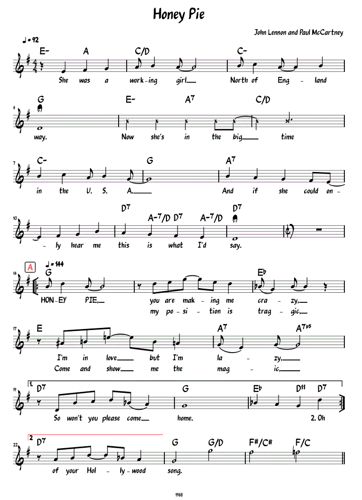 Sheet Music